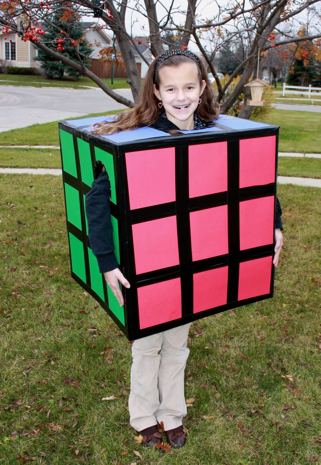 Vestito da cubo di Rubik