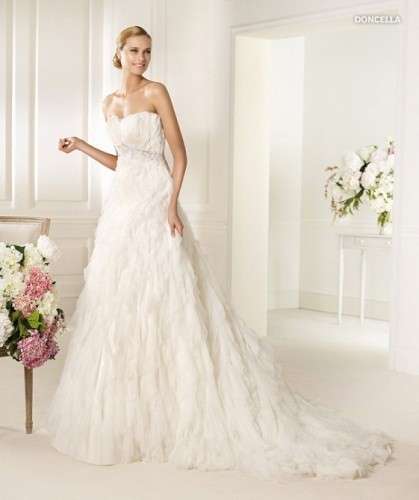 Abito di Pronovias con ruches