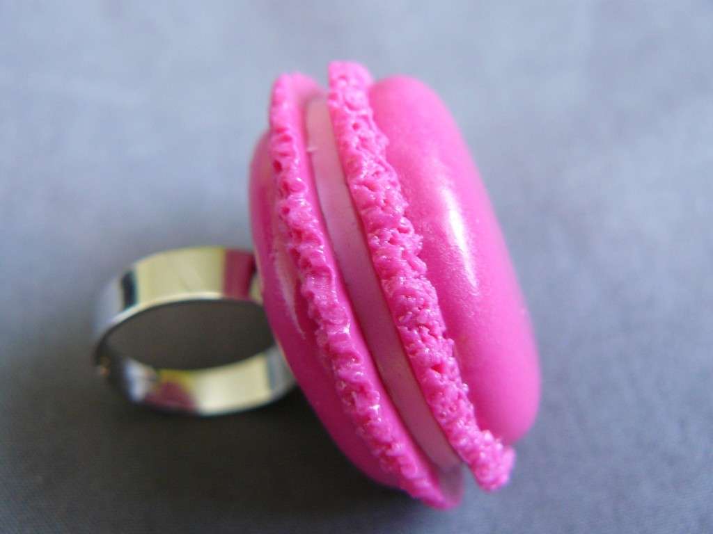 Anello con macaron