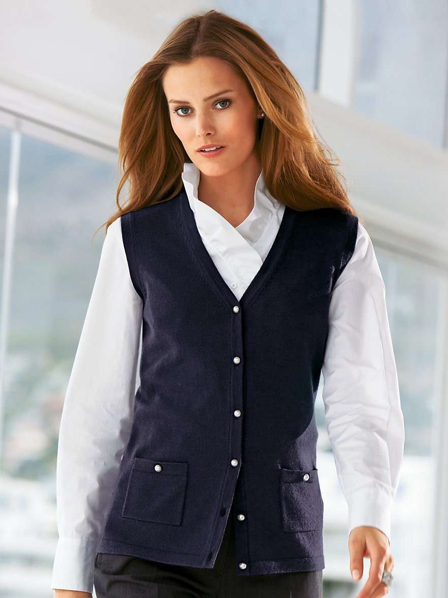 Gilet stile college