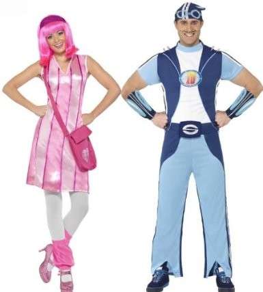 Lazy Town: Stephanie & Sportacus