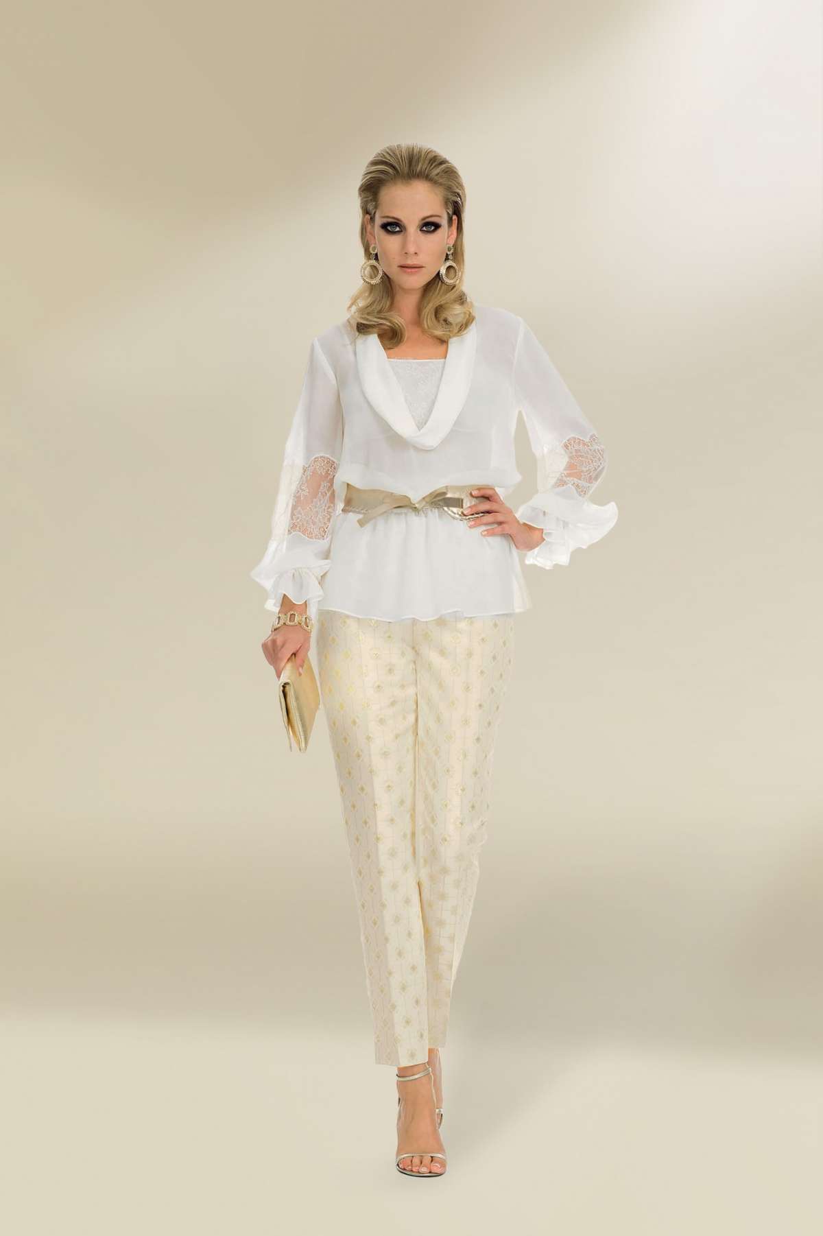 Look in bianco elegante Luisa Spagnoli