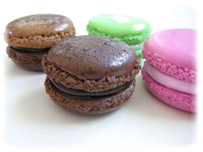 Macarons in fimo
