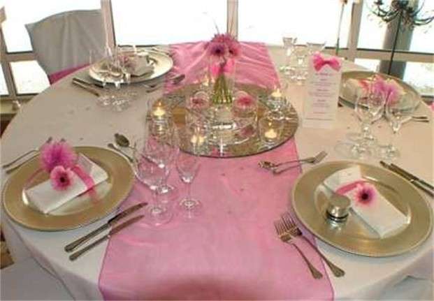 Mise en place rosa