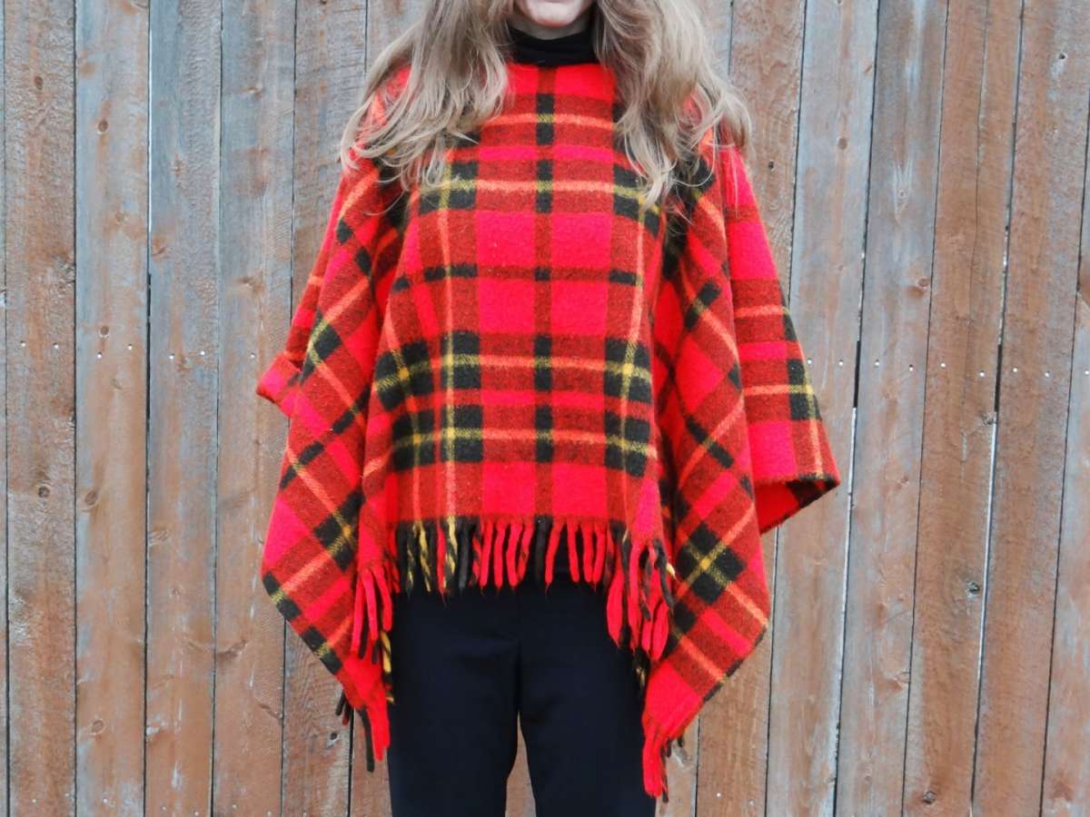 Poncho coperta