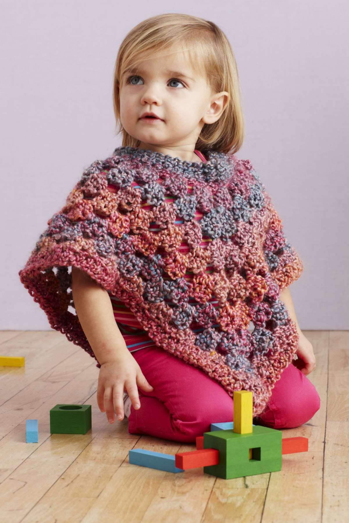 Poncho per bimba