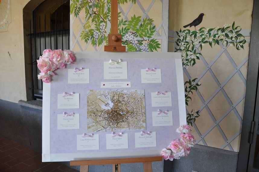 Tableau con colori pastello