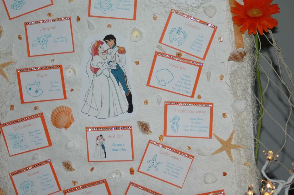 Tableau di matrimonio: idee originali