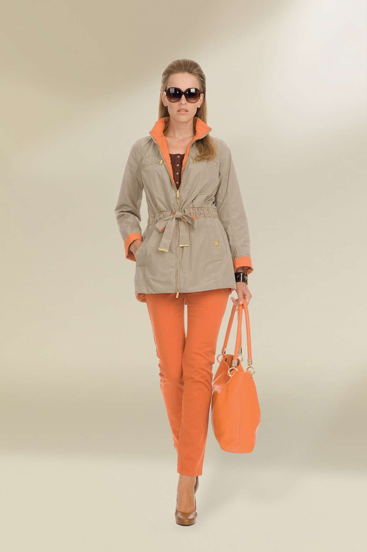 Trench beige Luisa Spagnoli