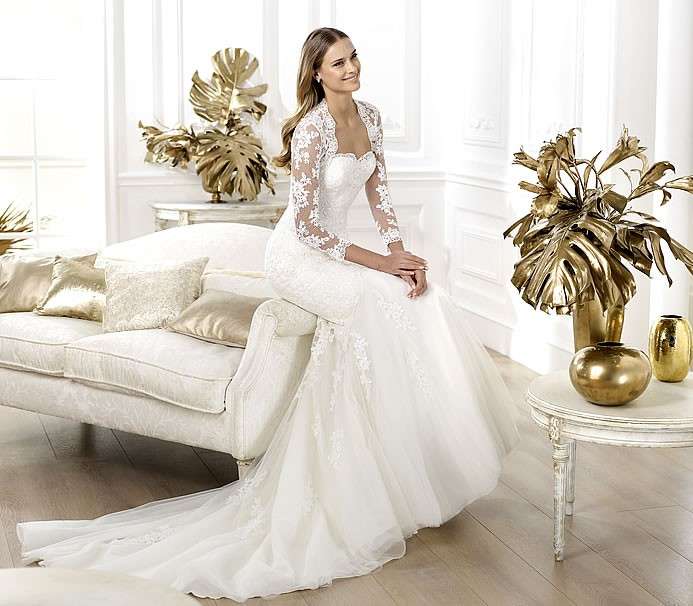 Abito da sposa Pronovias 2014 modello Lanete