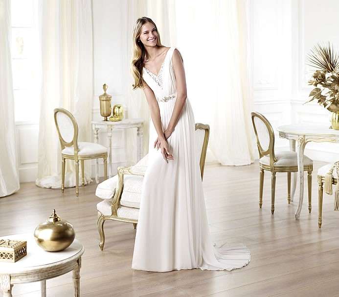 Abito da sposa Pronovias modello Lamba