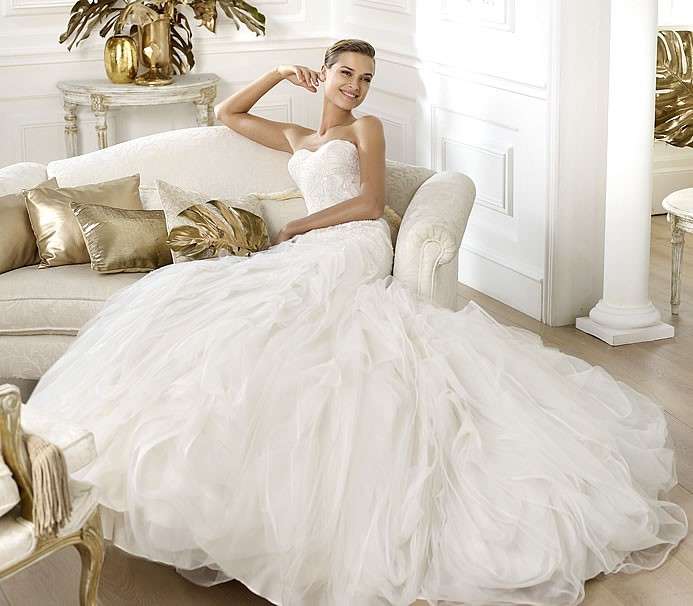 Abito da sposa Pronovias modello Leire