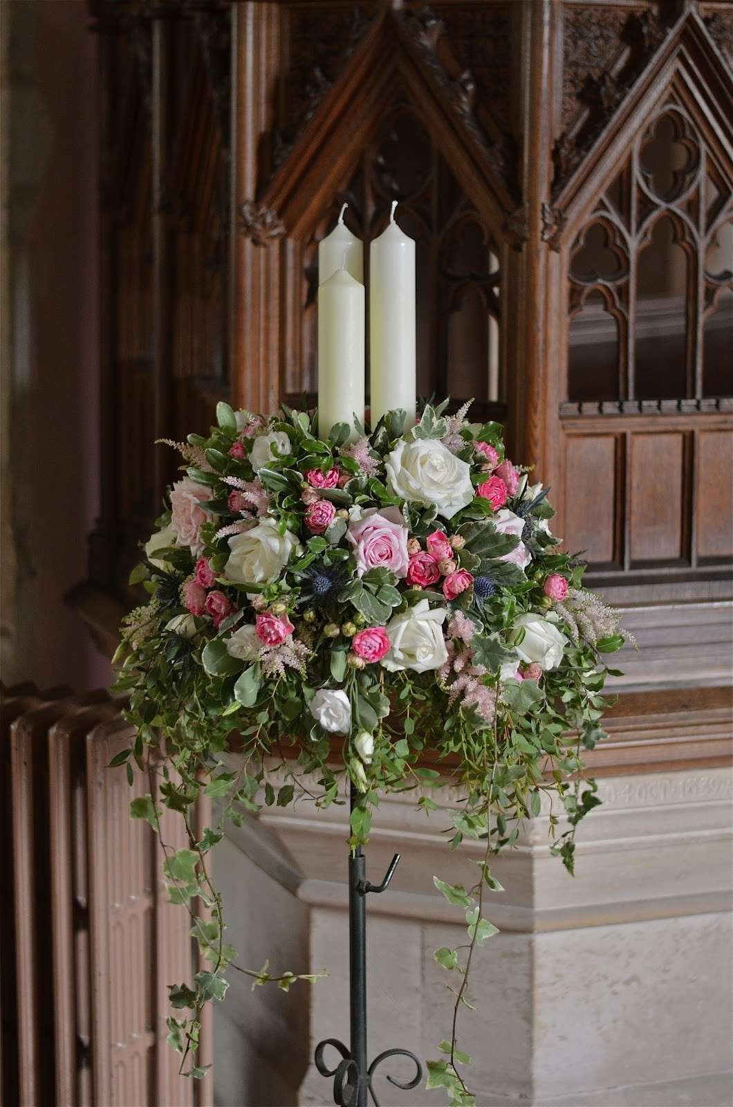 Addobbi per la Chiesa con fiori raffinati