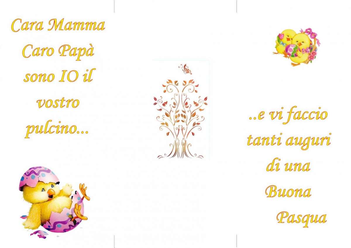 Biglietto di Pasqua per la mamma