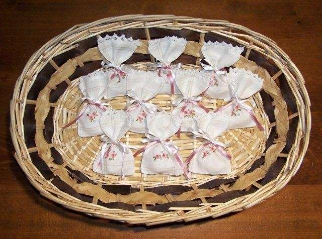 Bomboniera originale per il matrimonio nei sacchettini