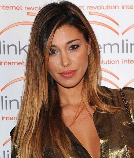 Capelli di Belen Rodriguez sfumati e perfetti