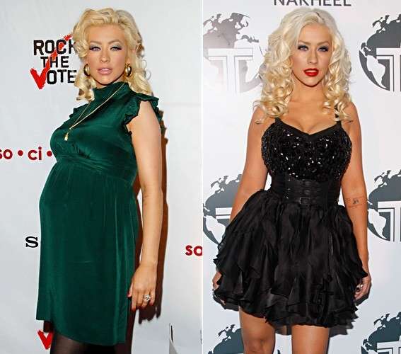 Christina Aguilera mamma