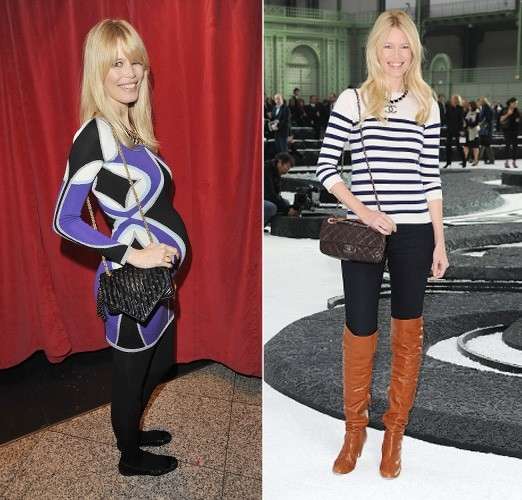 Claudia Schiffer mamma