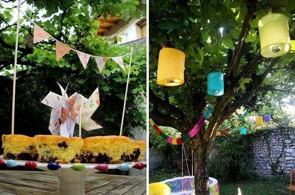 Decorazioni per il giardino delle feste