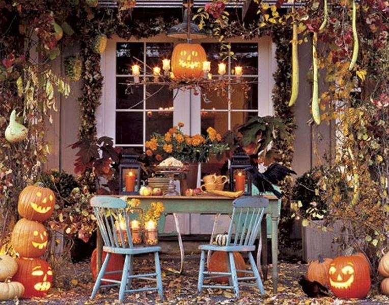 Decorazioni per il giardino di Halloween