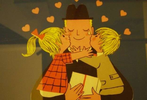 Disegno con bacio