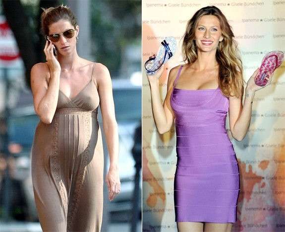 Gisele mamma in forma