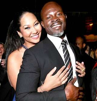 Kimora Lee Simmons e  Djimon Hansou