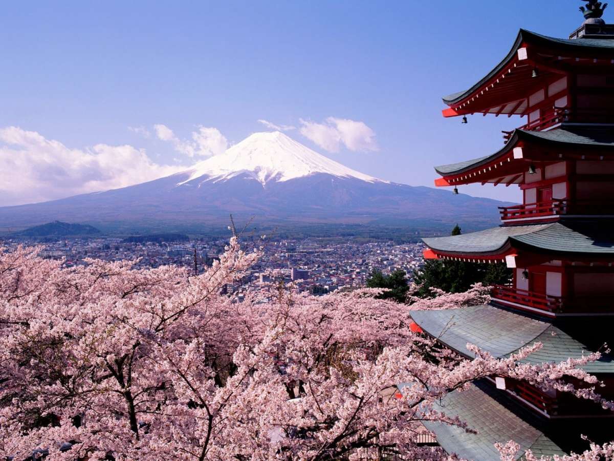 La primavera in Giappone