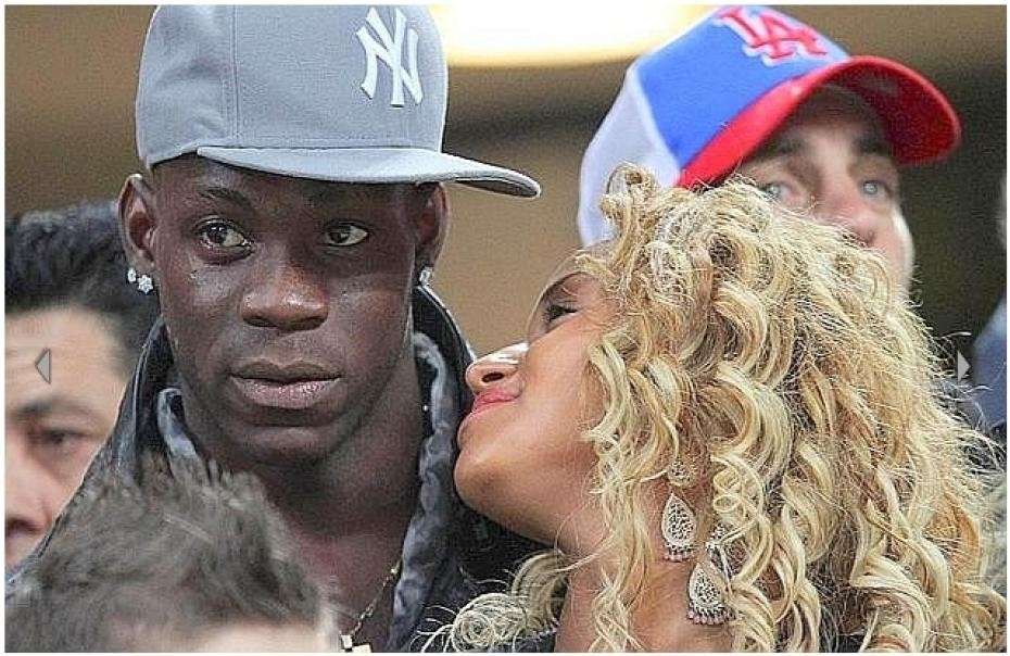 Mario Balotelli e Fanny Neguesha