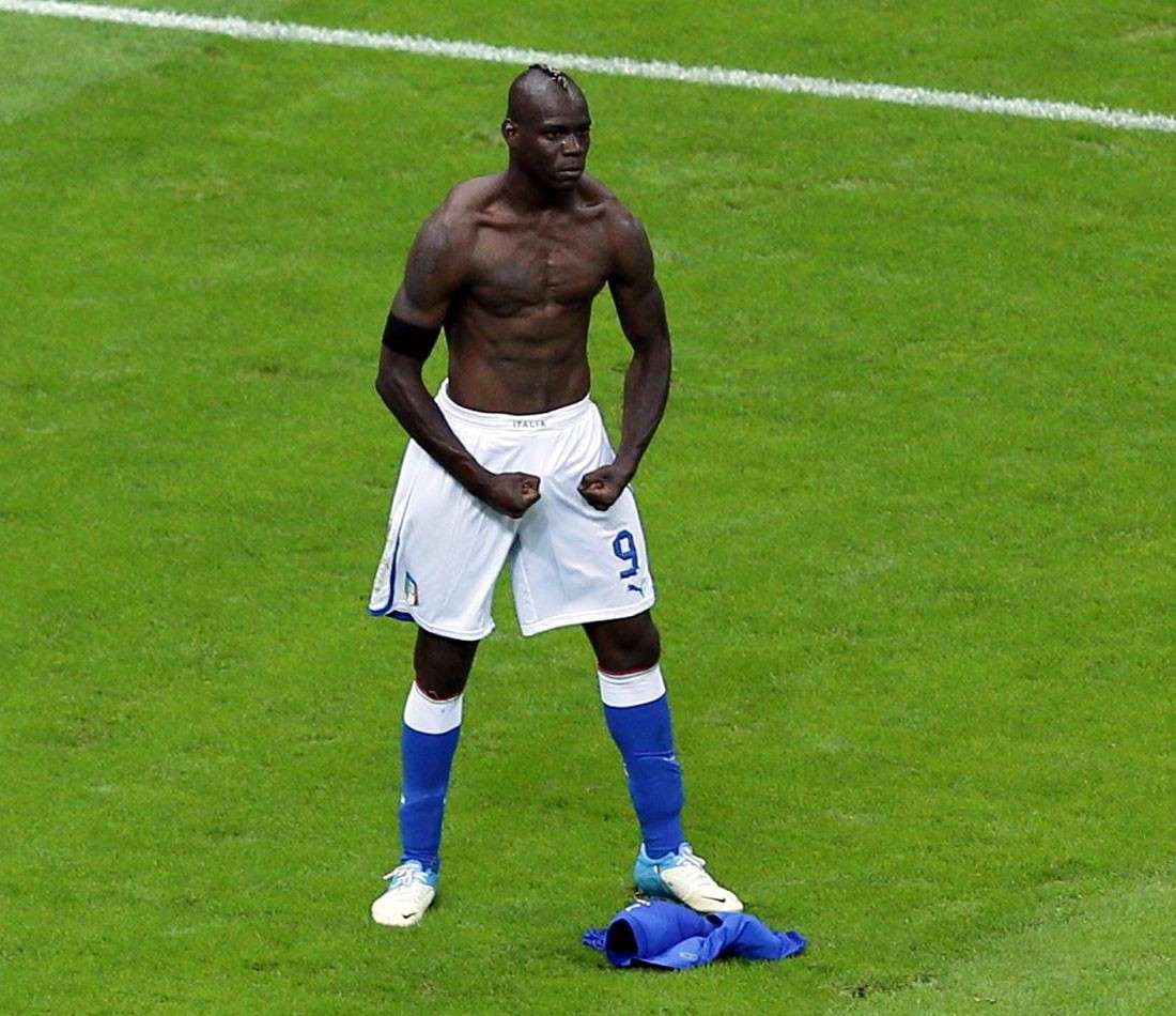 Mario Balotelli papà