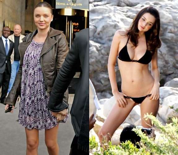 Miranda Kerr in forma dopo il parto