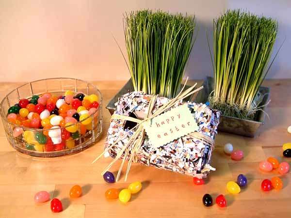 Pacchetto regalo per i lavoretti di Pasqua dei bambini