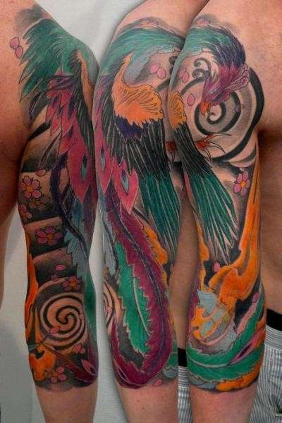 Tatuaggio coloratissimo