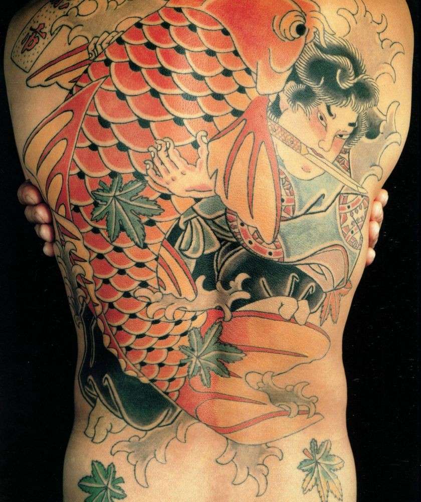 Tatuaggio giapponese fantasia