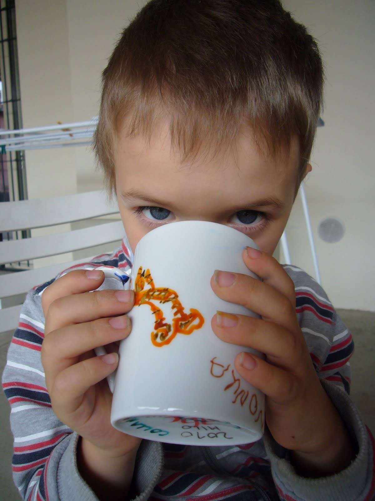 Tazza decorata