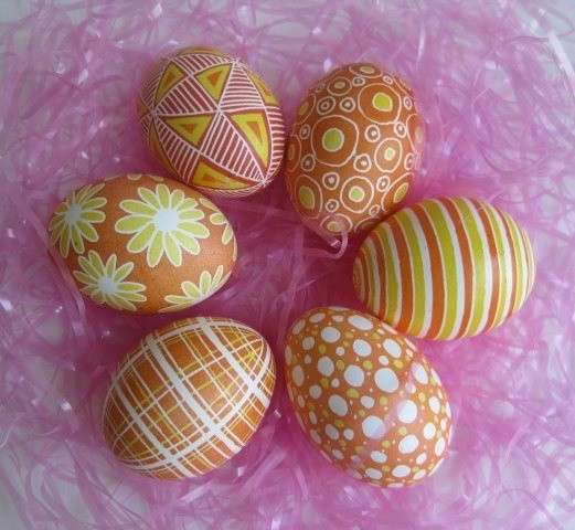 Uova colorate per Pasqua