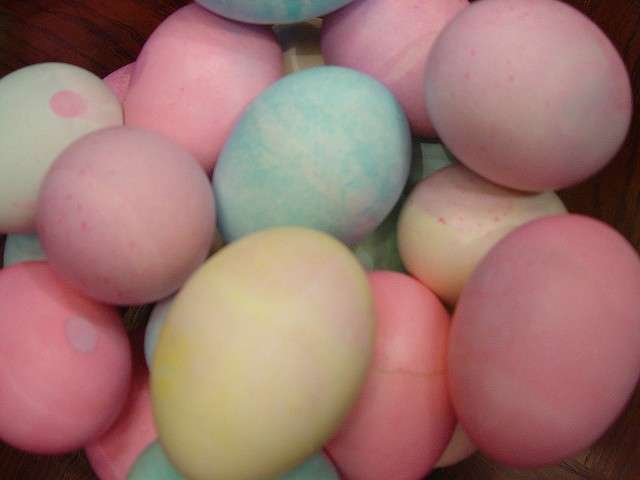 Uova colorate