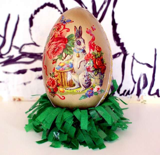 Uovo pasquale decorato