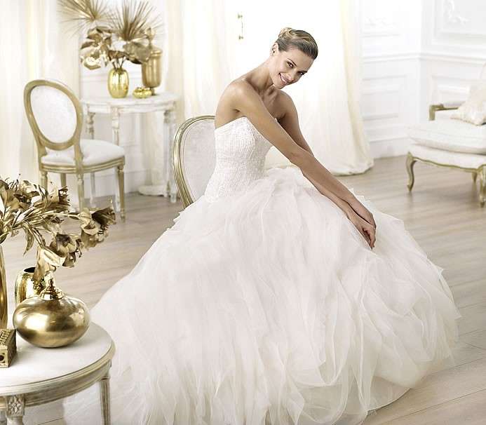 Vestito da sposa Pronovias 2014 modello Leisa