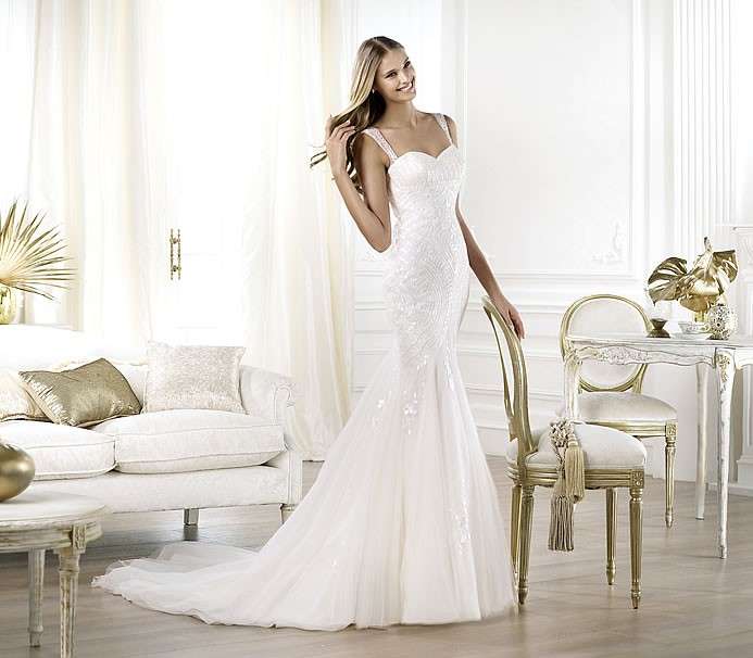 Vestito da sposa Pronovias modello Lagara