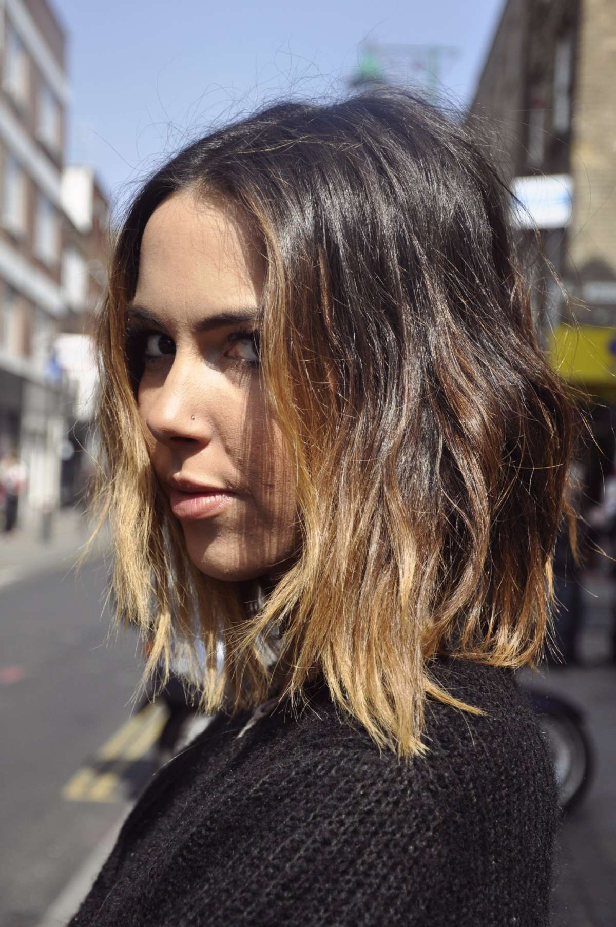 Balayage con sfumature chic