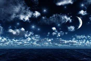 Buonanotte con mare di notte