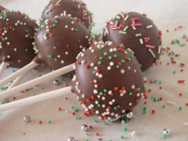 Confetti tricolori per i Cake pops