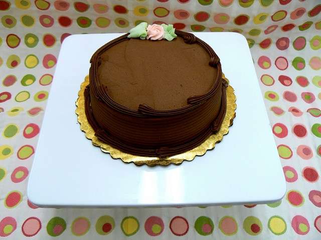 Dolce con ganache al cioccolato