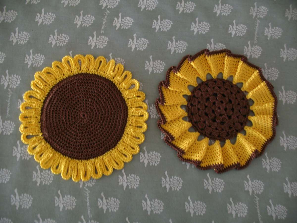 Girasoli per le presine fai da te