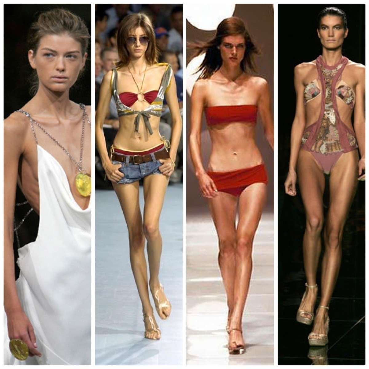 Modelle anoressiche troppo magre
