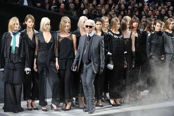 Modelle skinny da Karl Lagerfeld