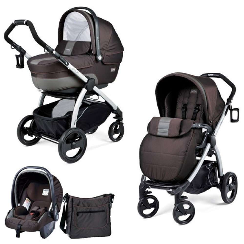 Passeggino Trio Peg Perego marrone