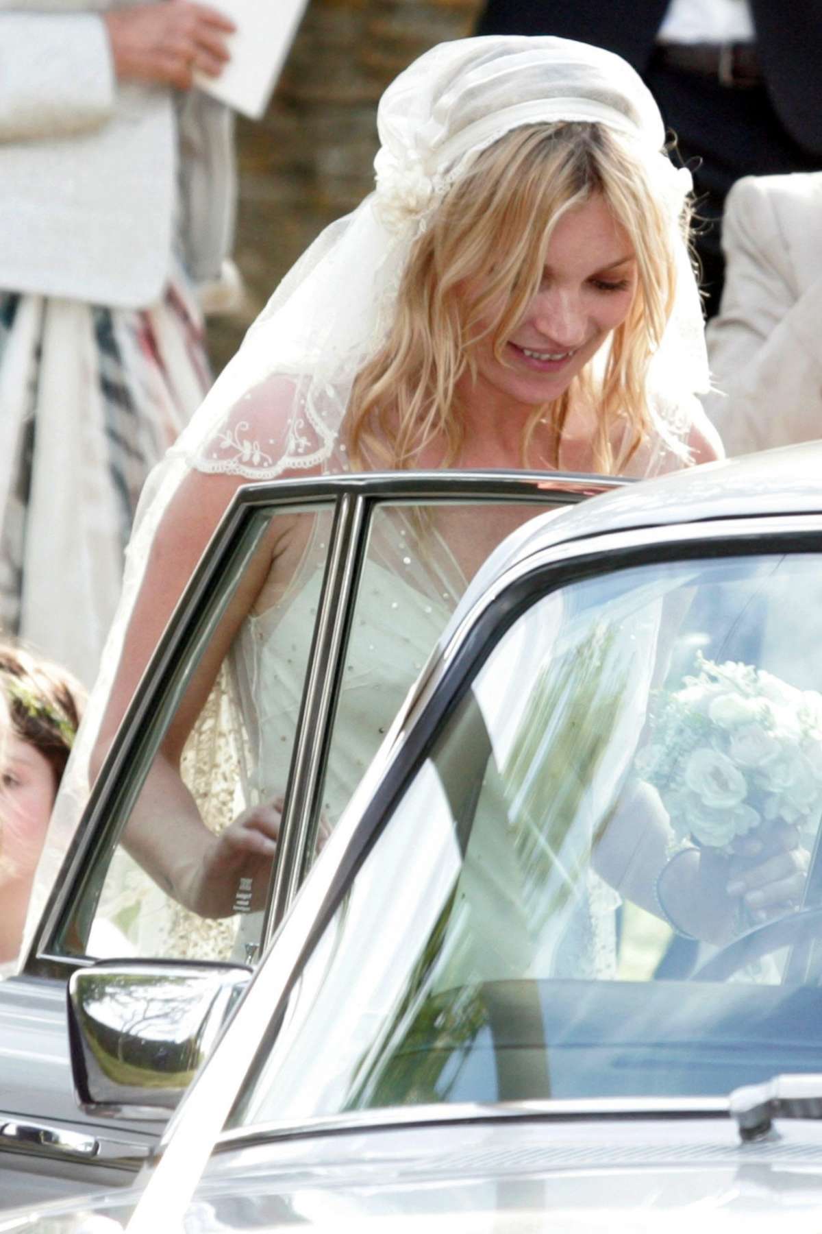 Velo da sposa di Kate Moss