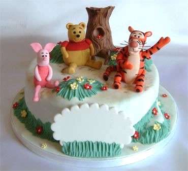 Winnie the pooh, torta per bambini